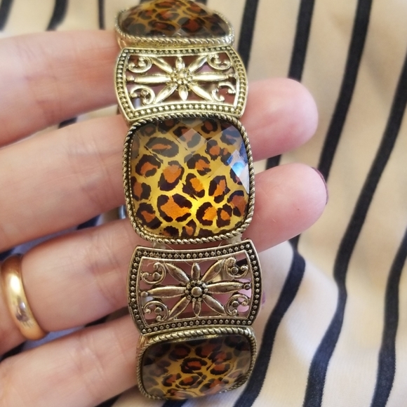 None Jewelry - AMINAL 🐆 PRINT BRACELET